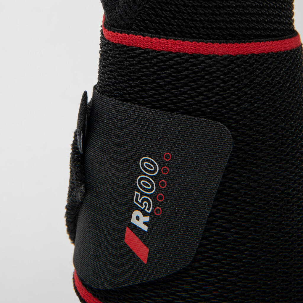 Muñequera de sujeción zurda/diestra adulto - Muñequera R500 Negra
