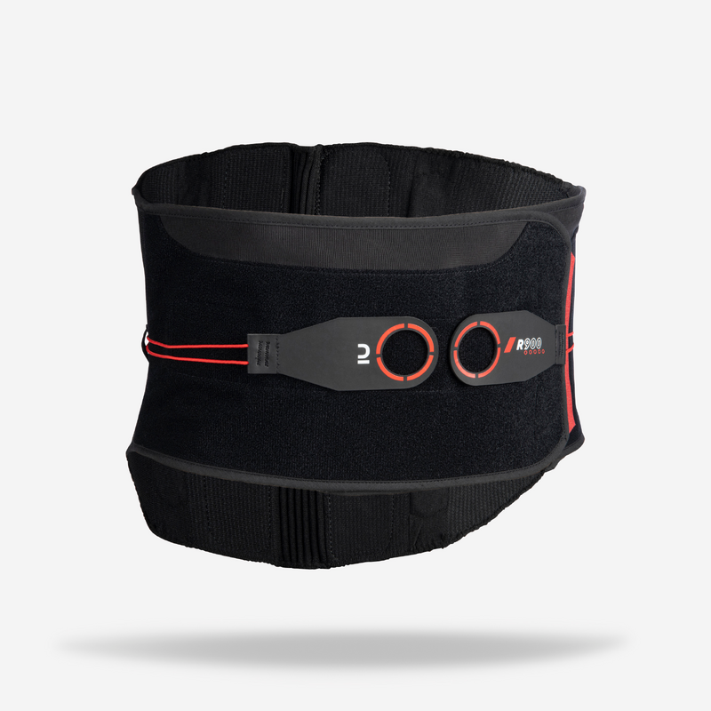 Ceinture lombaire de maintien adulte Ceinture Lombaire R900 Noire pour les clubs et collectivites Decathlon Pro