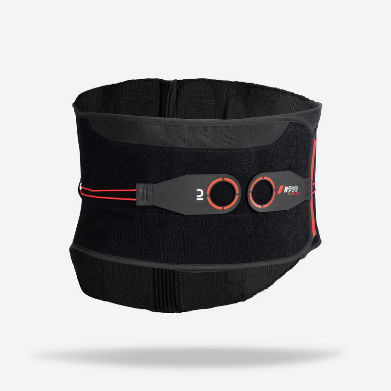 Cinturón de soporte lumbar para espalda totalmente ajustable para dolor de  espalda inferior y superior, talla L, color negro