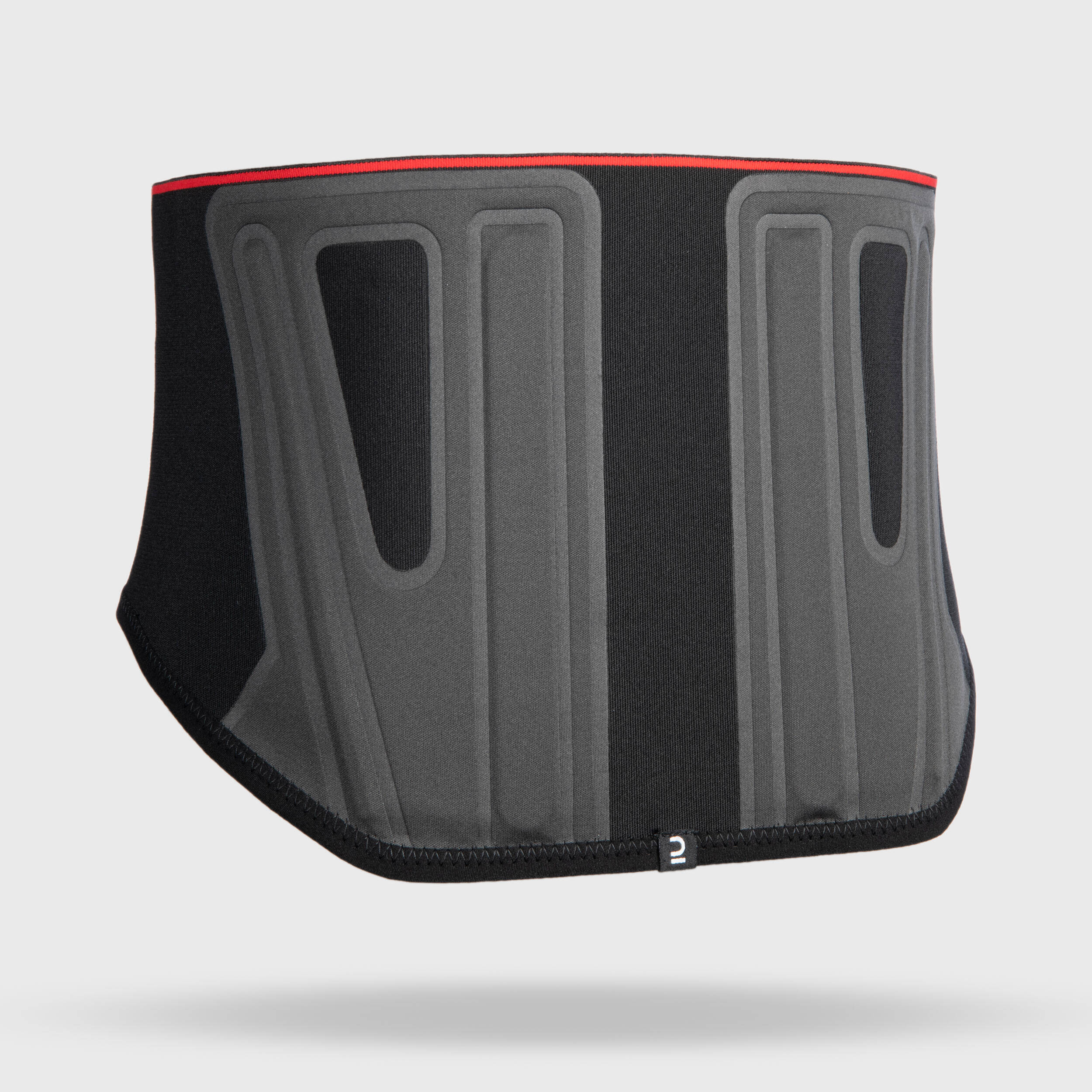 Adult Supportive Lumbar Brace Soft 300 - Black -  2