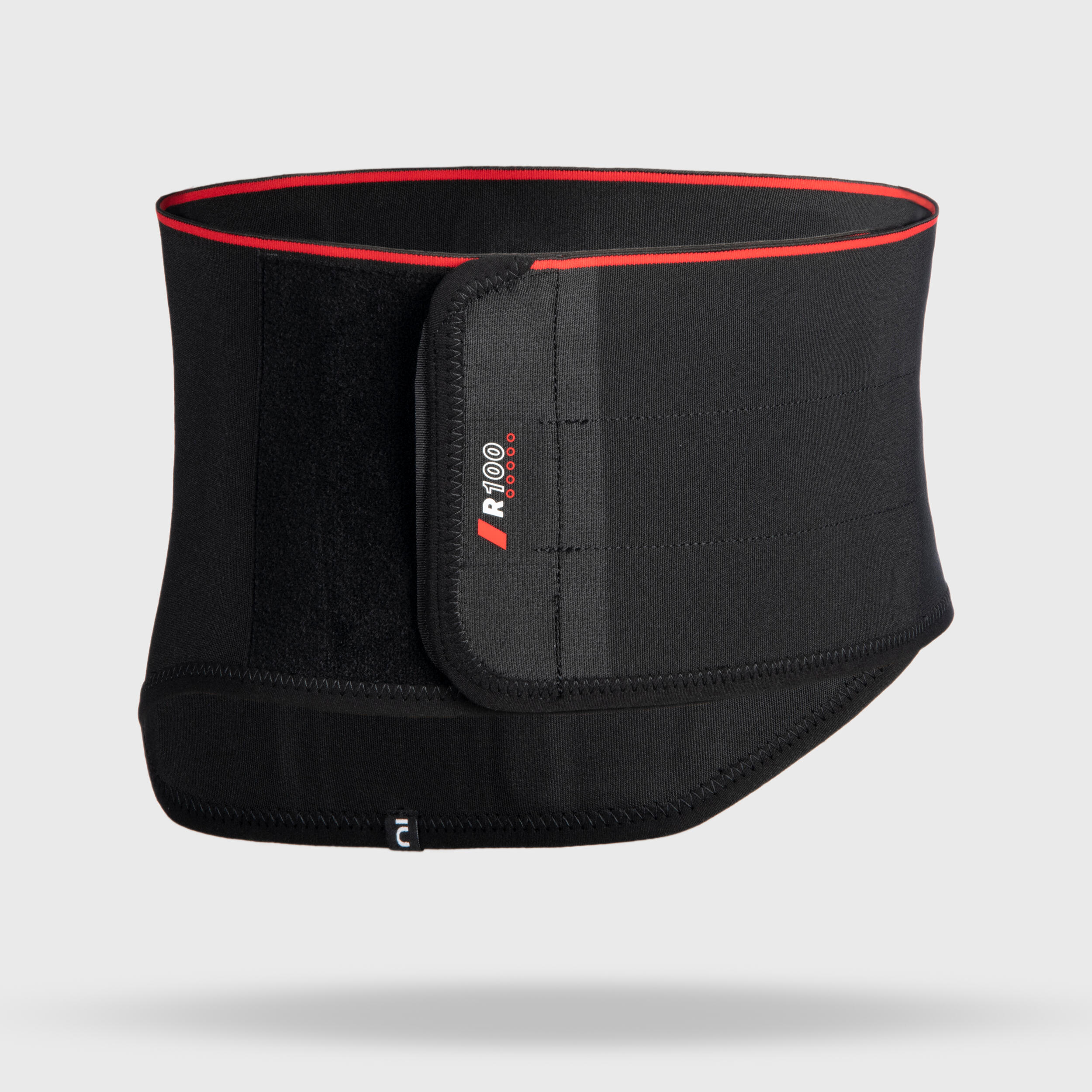 Adult Supportive Lumbar Brace Soft 300 - Black