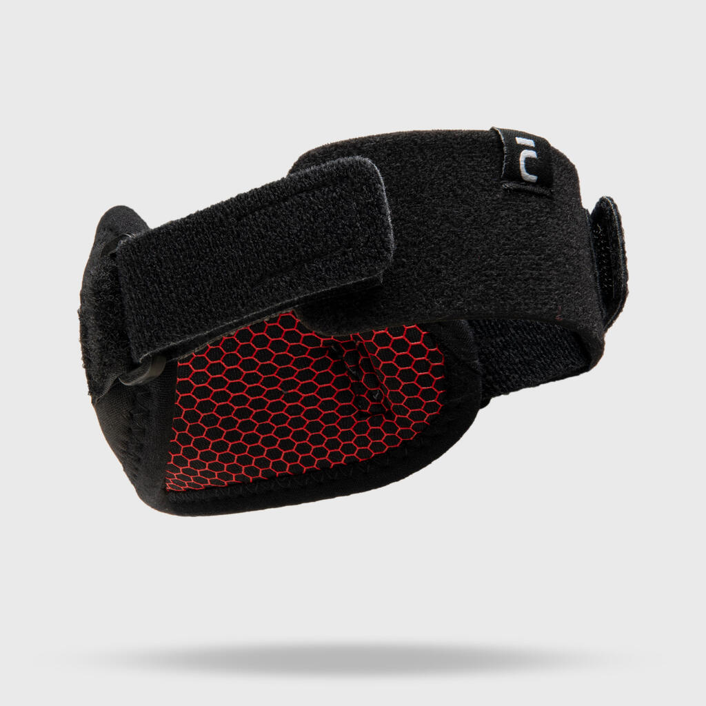 Strap de maintien du genou gauche/droite Adulte - R500 Noir