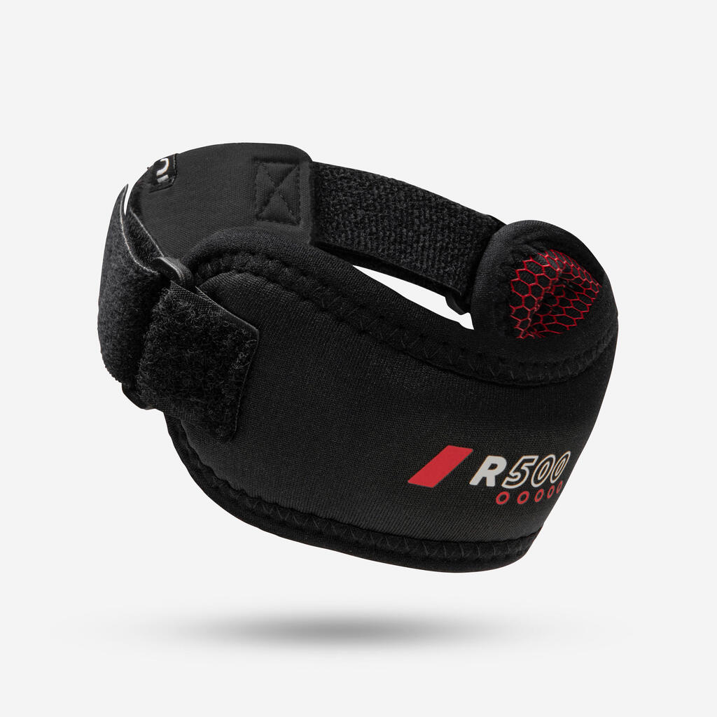 Strap de maintien du genou gauche/droite Adulte - R500 Noir