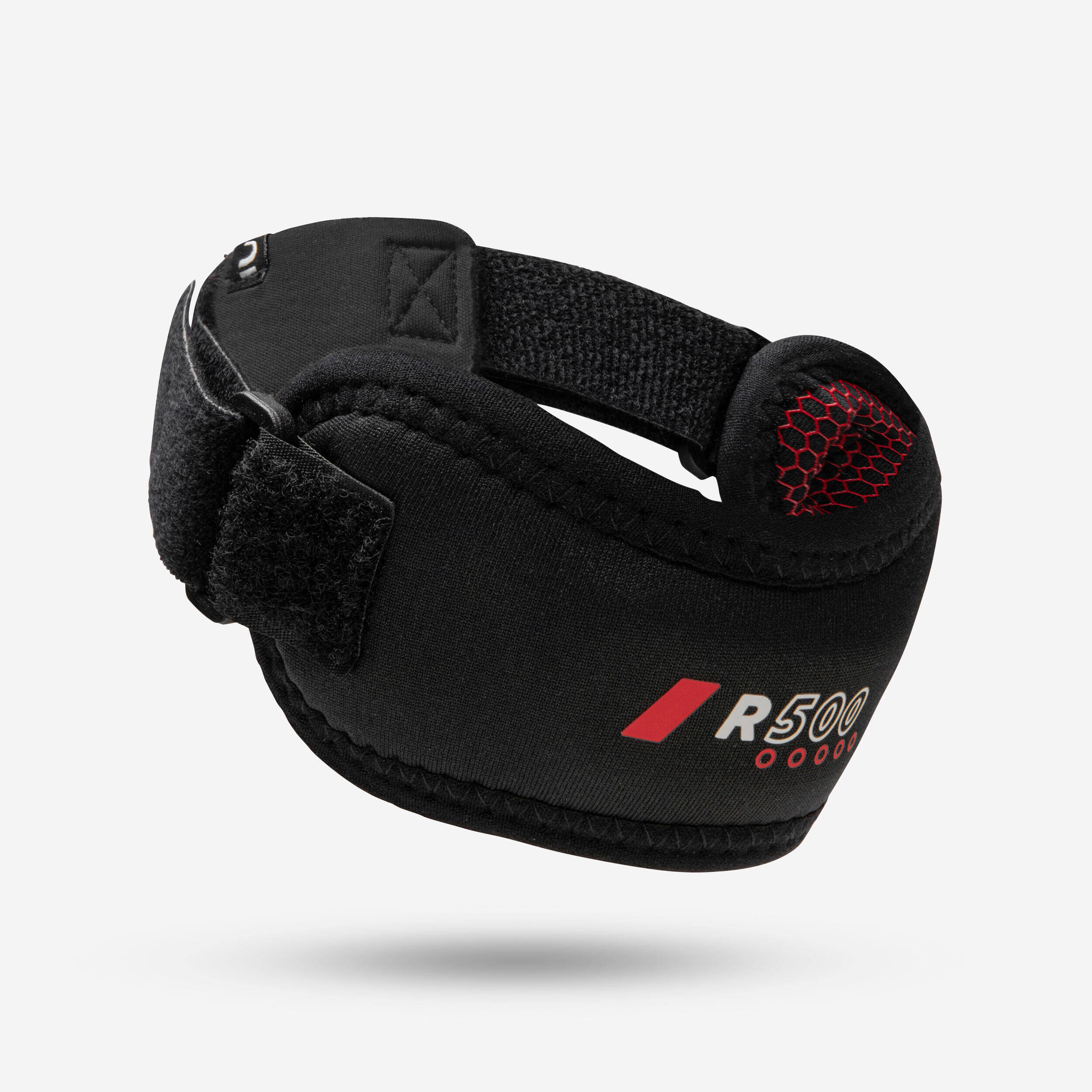 Adult Right/Left Supportive Knee Strap R500 - Black -  1