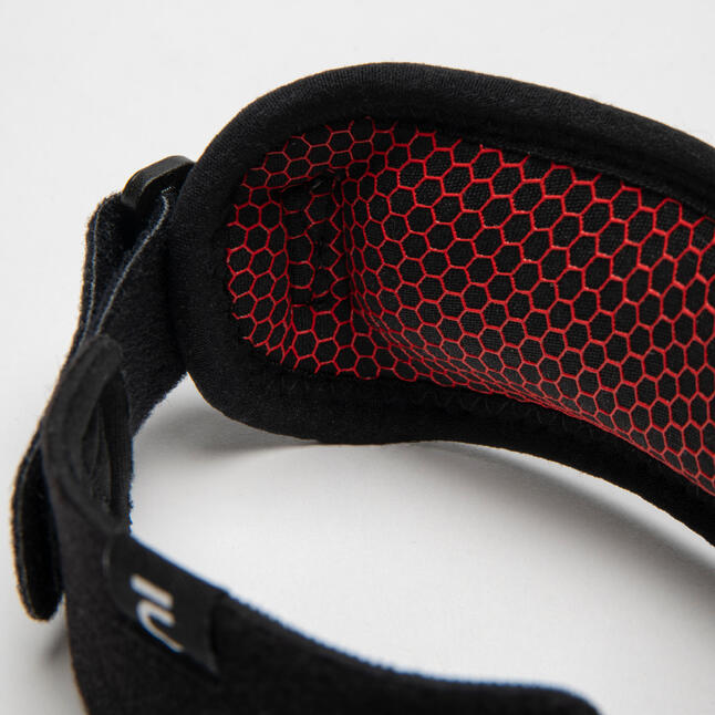 Adult Right/Left Knee Strap R500 Black TARMAK Decathlon