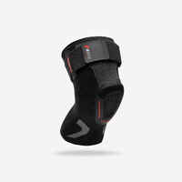 Adult Right/Left Knee Ligament Brace R500 - Black