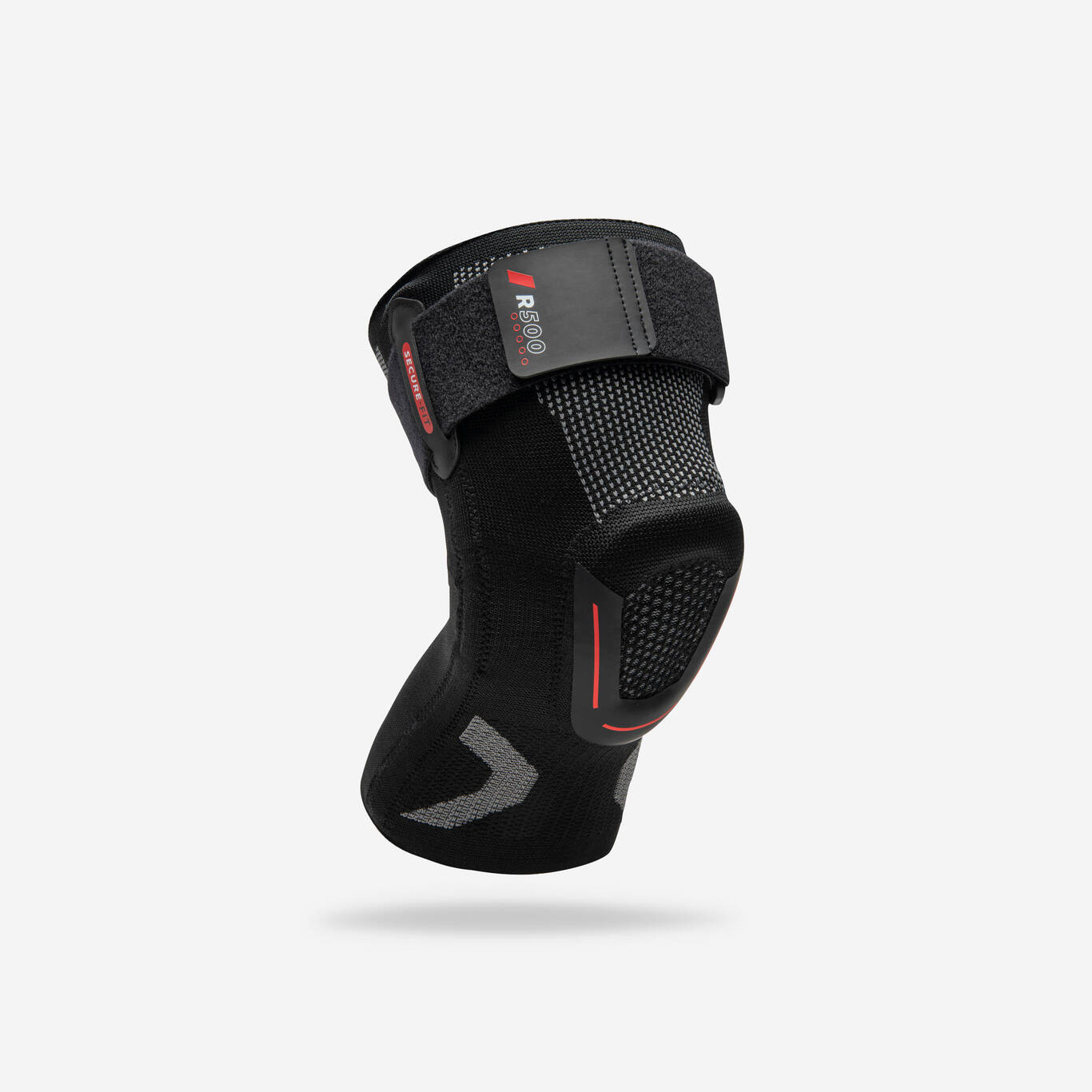 Adult Left/Right Knee Ligament Brace R500 - Black