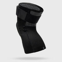 Genouillère de maintien ligamentaire gauche/droite adulte -Genouillère R500 noir