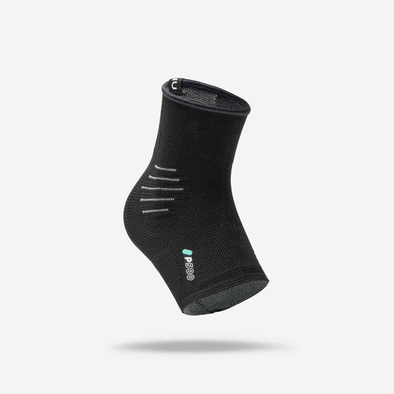 Ankle Brace Proprioseptif Kanan/Kiri Dewasa P500 - Hitam