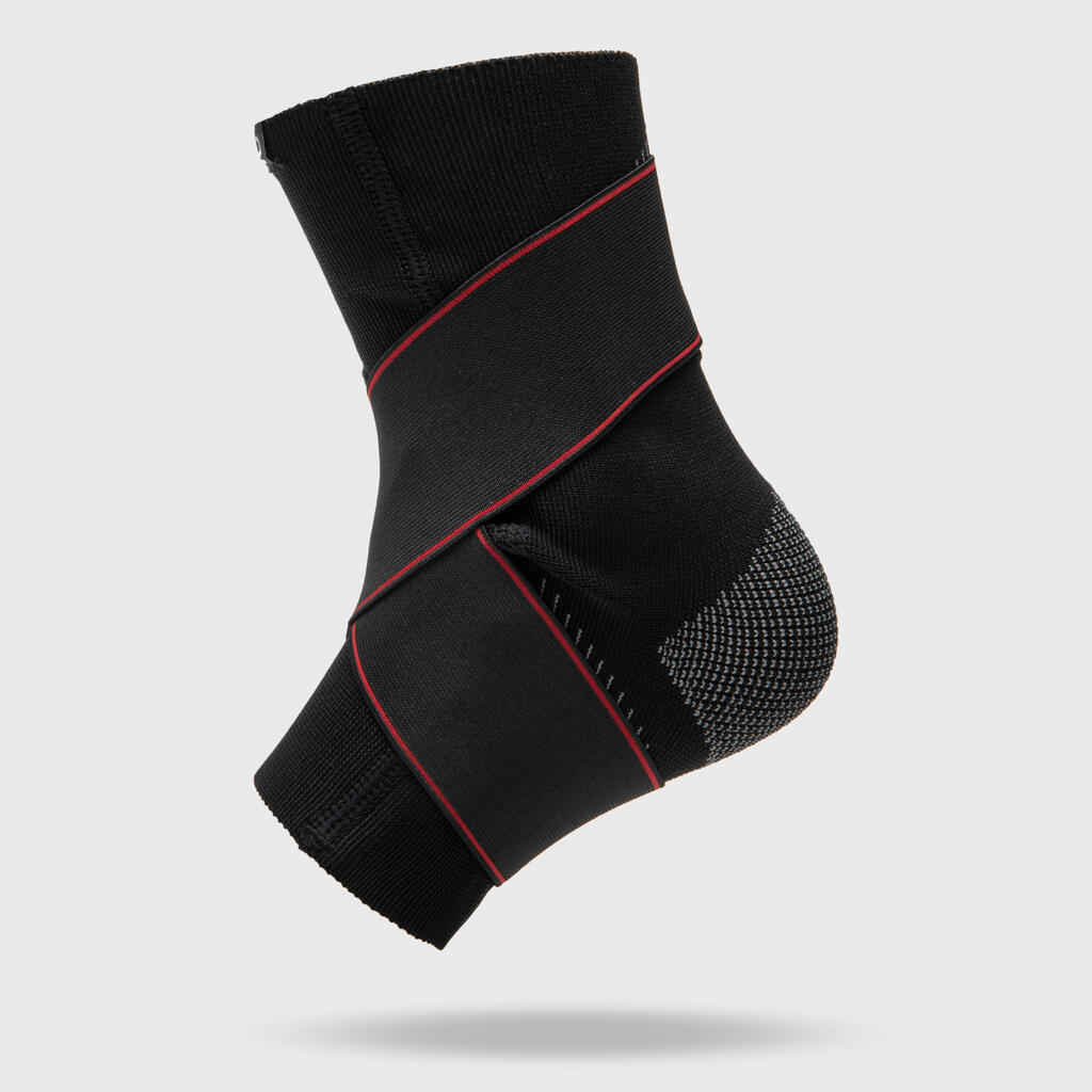 Chevillère de maintien ligamentaire gauche/droite adulte - Chevillère R100 Noire