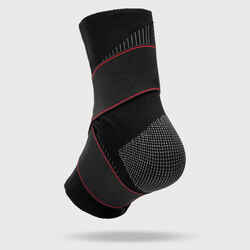 Adult Right/Left Ankle Ligament Brace R100 - Black