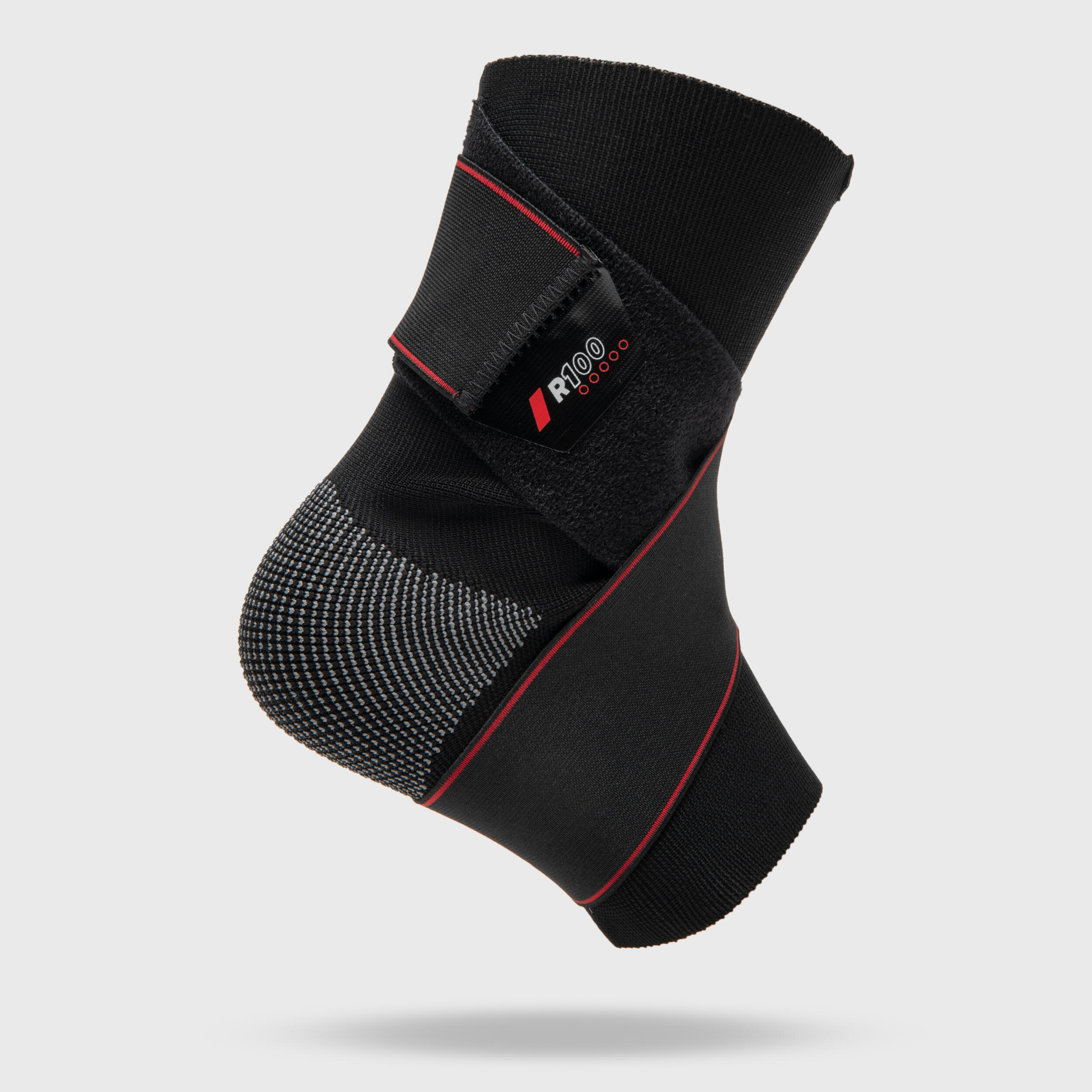 Adult Left/Right Ankle Ligament Support R100 - Black 3/8