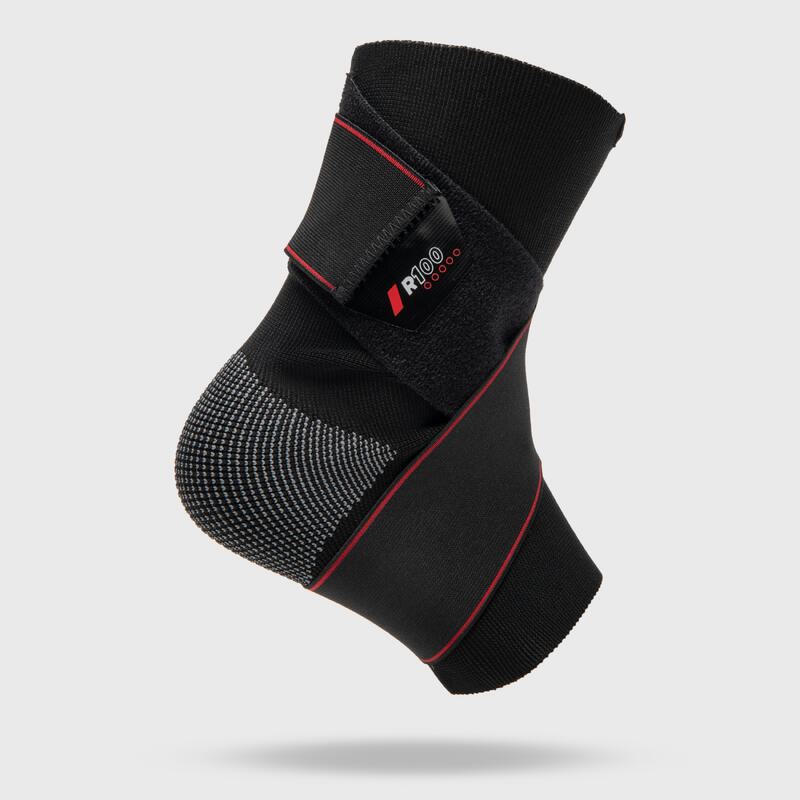 Chevillère de maintien ligamentaire gauche/droite adulte - Chevillère R100 Noire