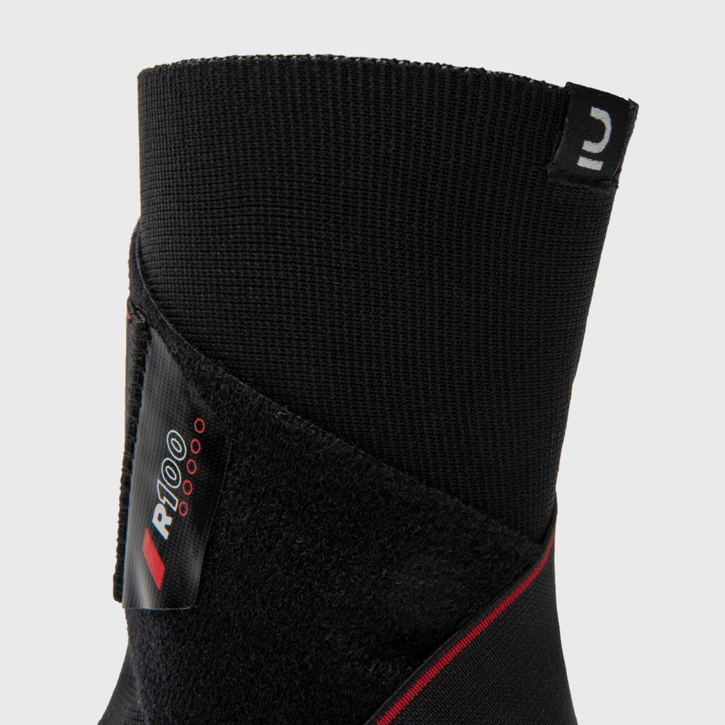 Adult Left/Right Ankle Ligament Support R100 - Black