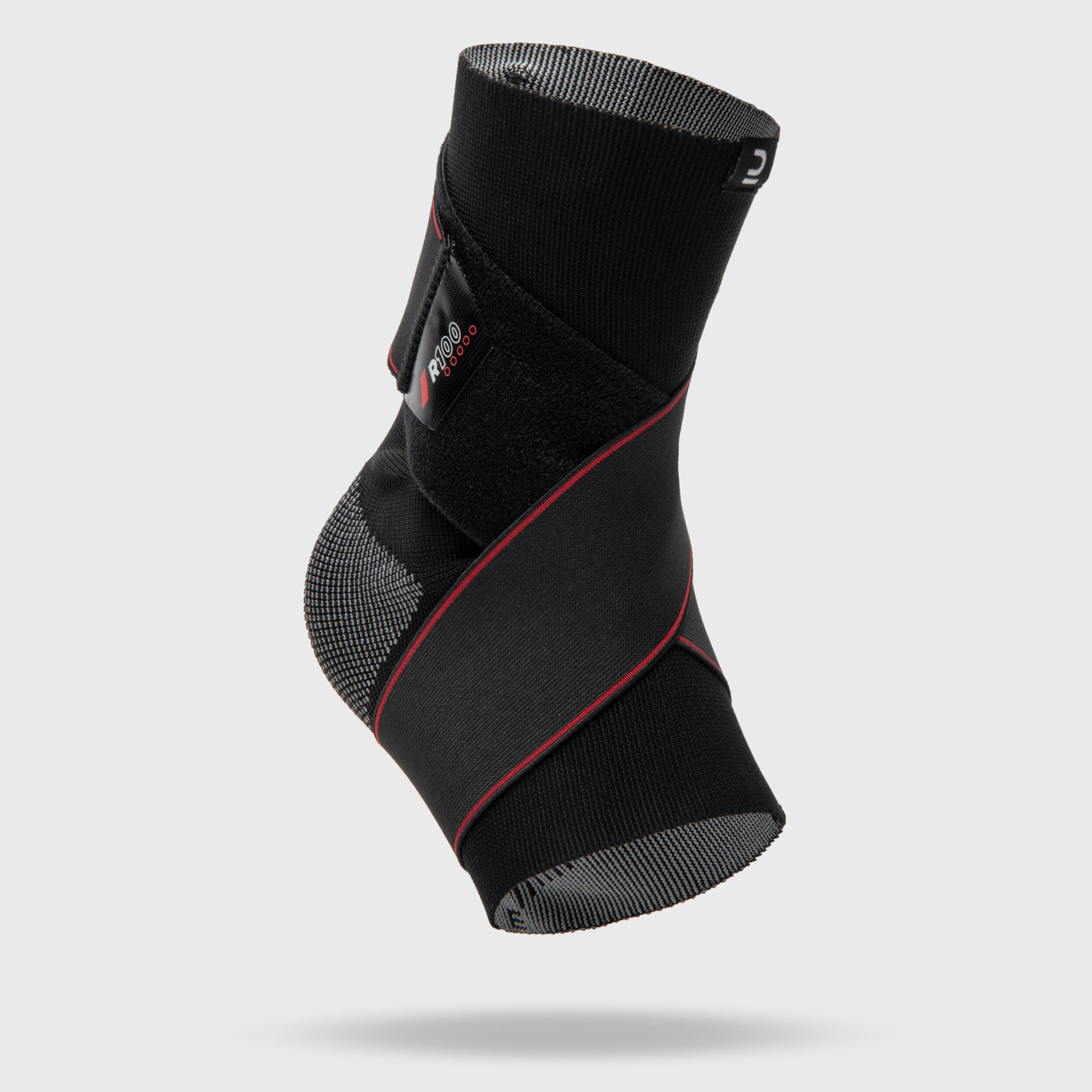 Adult left/right ankle ligament support - Chevillère R100 Noire