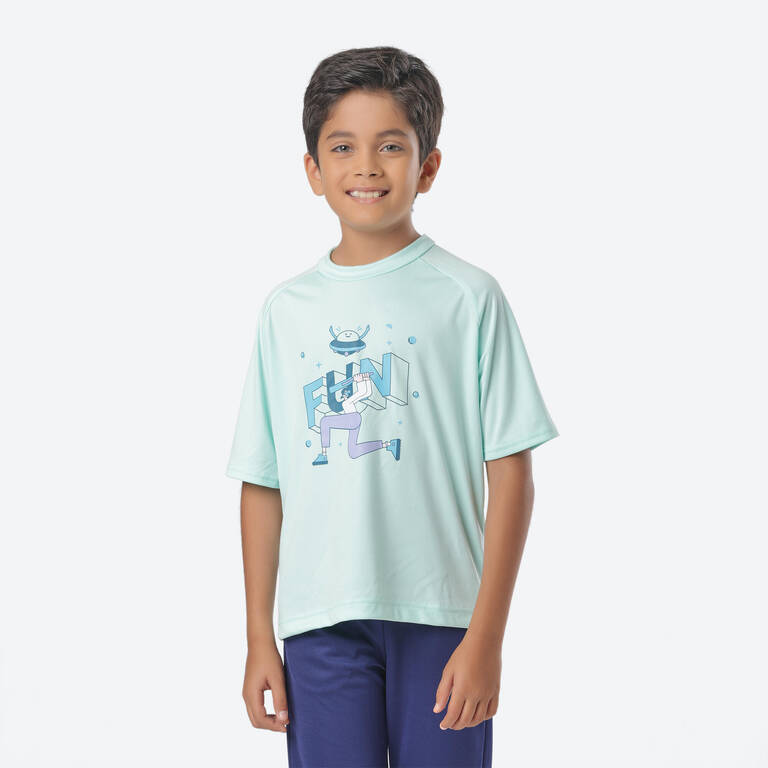 CT 500 KIDS ROUND NECK T SHIRT MINT