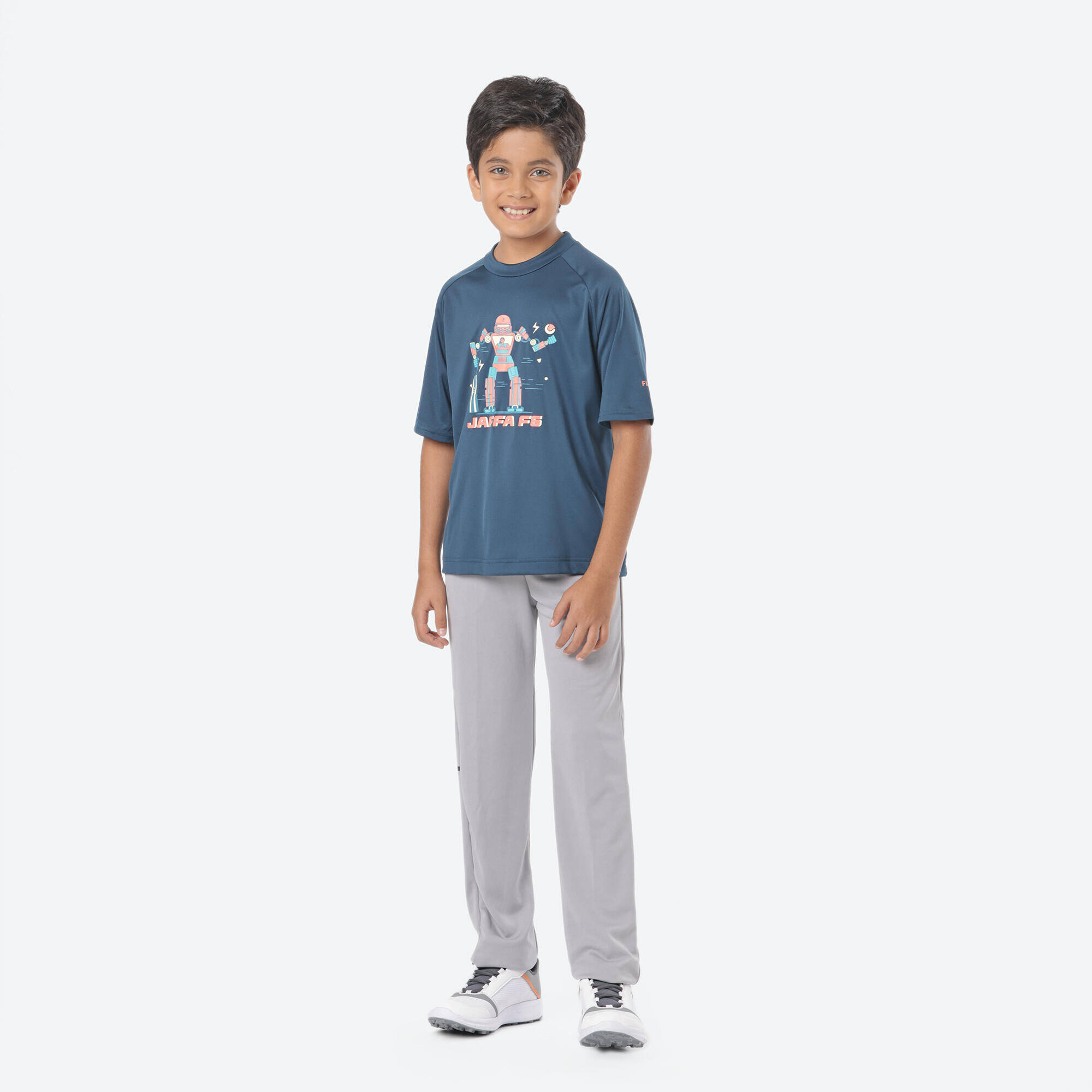 CT 500 KIDS ROUND NECK T SHIRT DARK BLUE -  4