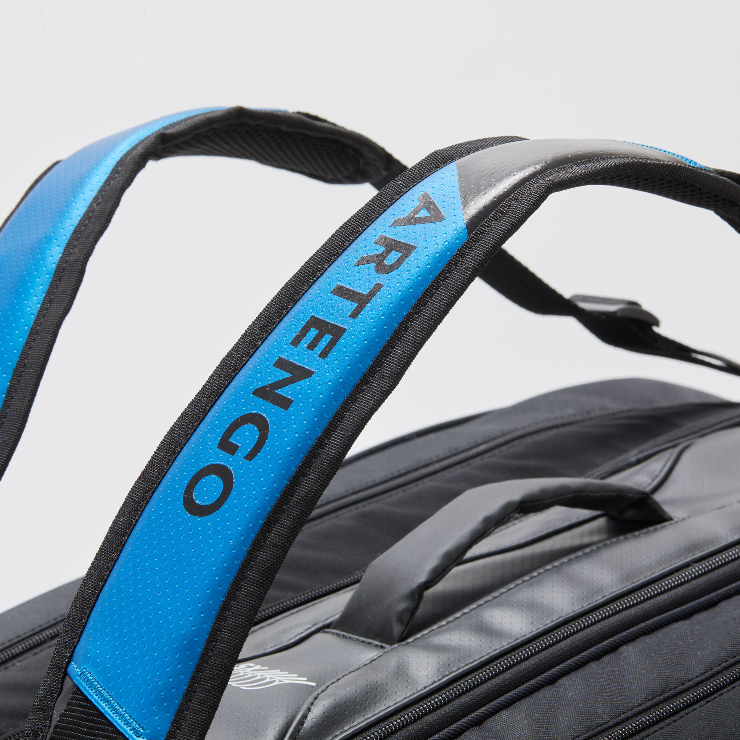 Insulated 12-Racket Tennis Bag XL Pro - Black/Blue Spin 2/10