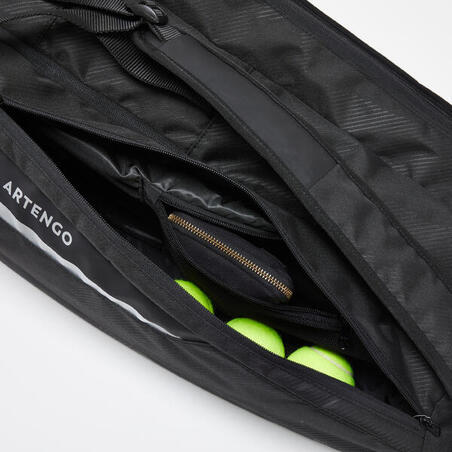 Crno-siva torba za tenis XL TEAM (12 reketa)