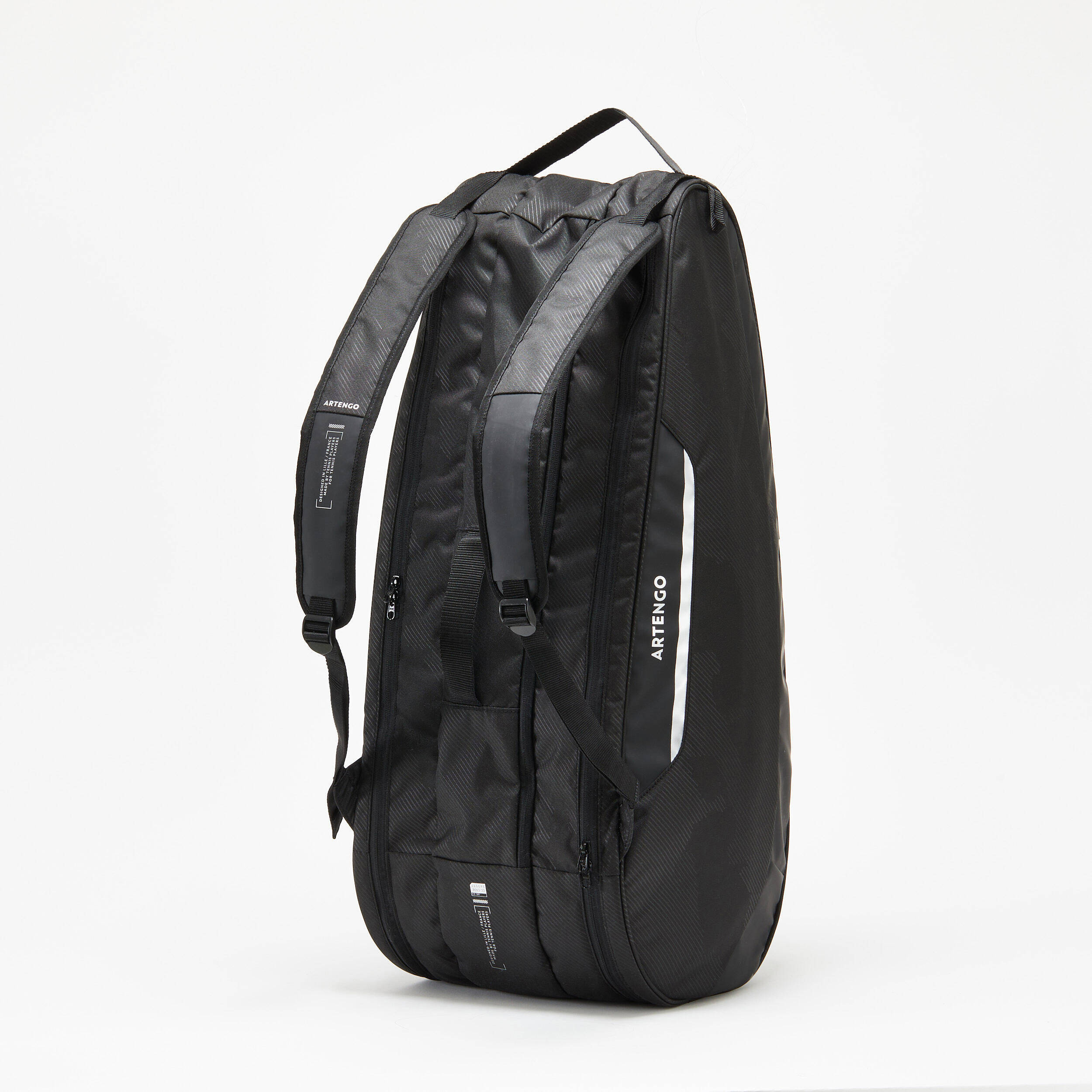 Tennis Bag XL Team 12 Rackets - Black/Grey -  2