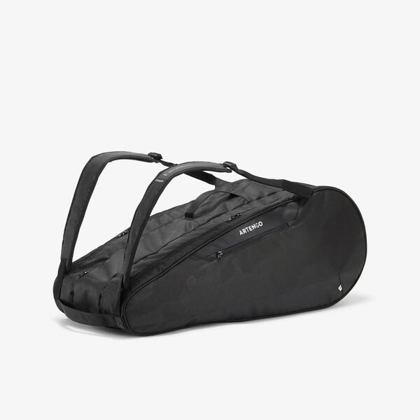 Large black and grey racket bag