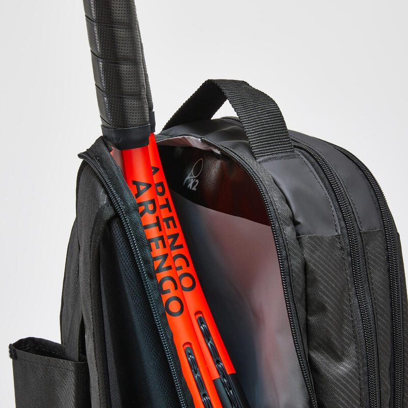 Rucsac Tenis Artengo M TEAM 24L Negru-Gri