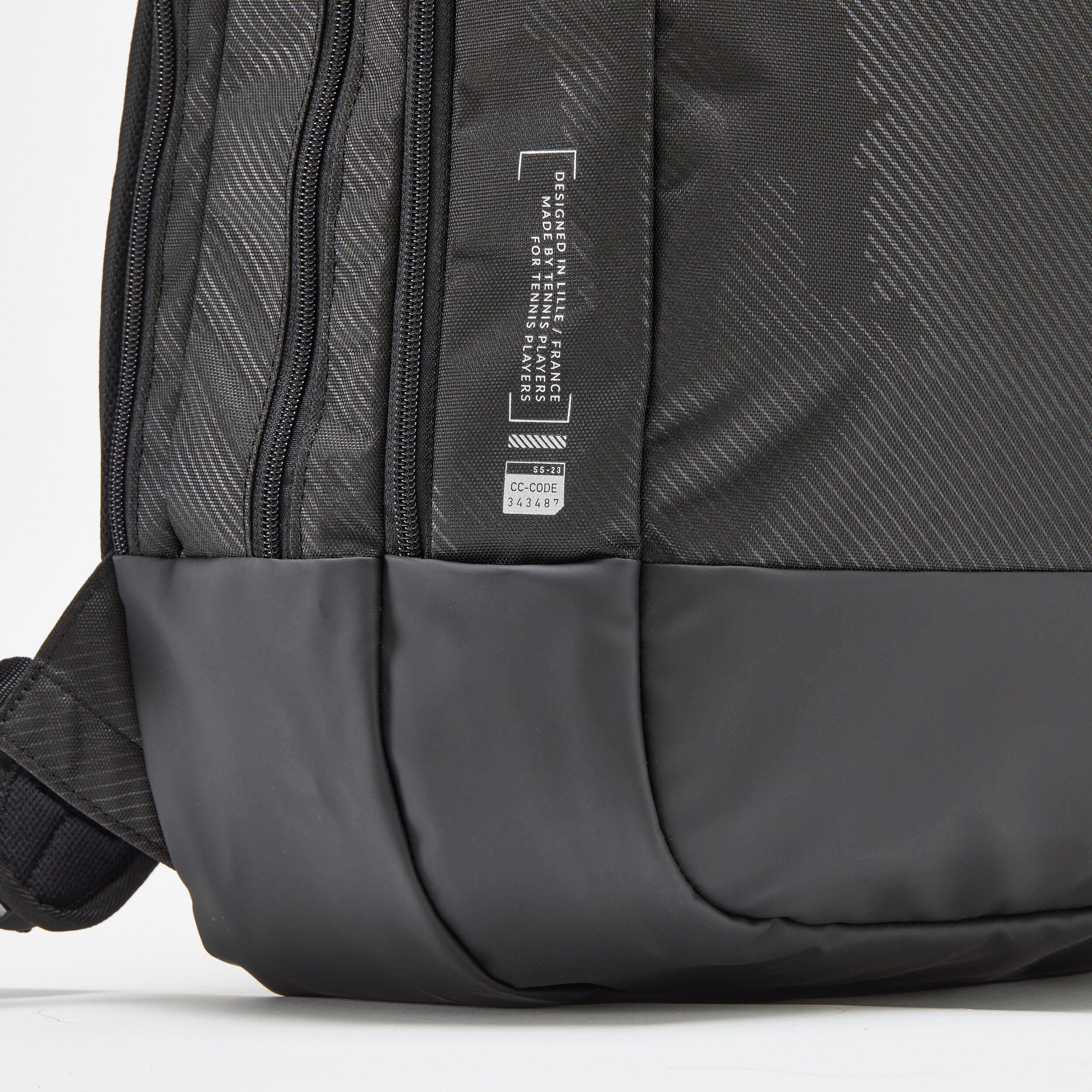 24 L Tennis Backpack M Team - Black/Grey 6/11