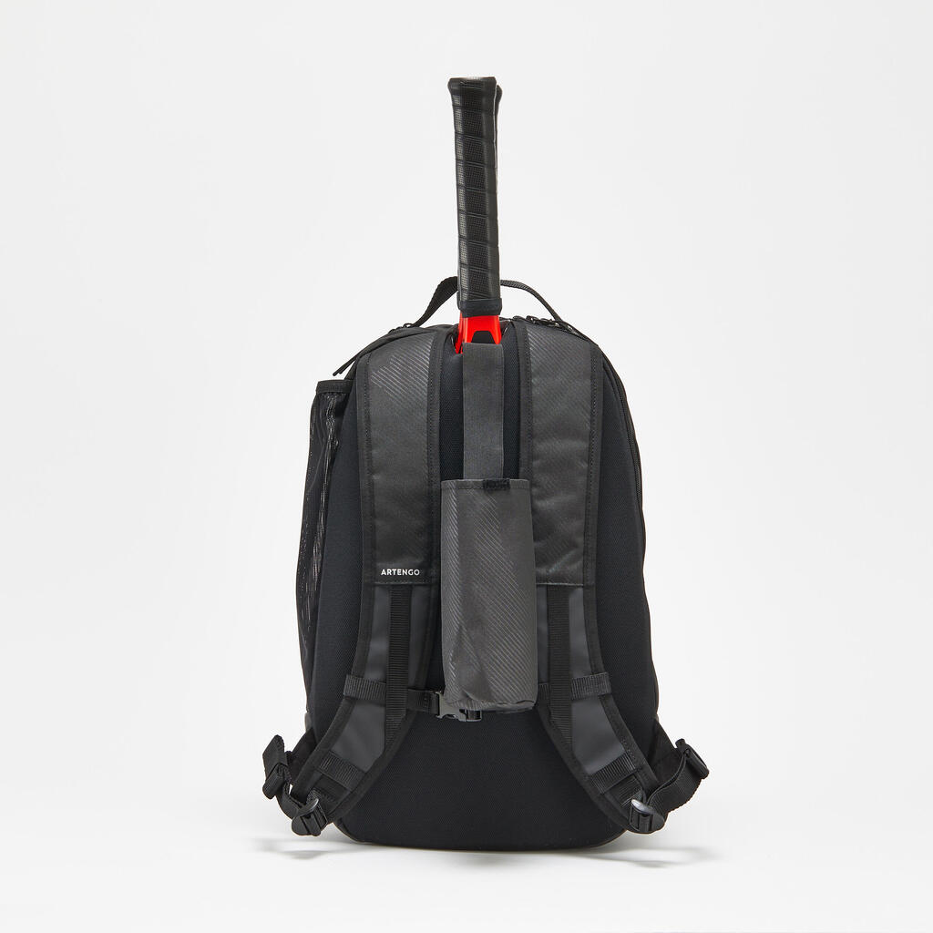 Rucksack Tennis - M Team 24 l schwarz/grau