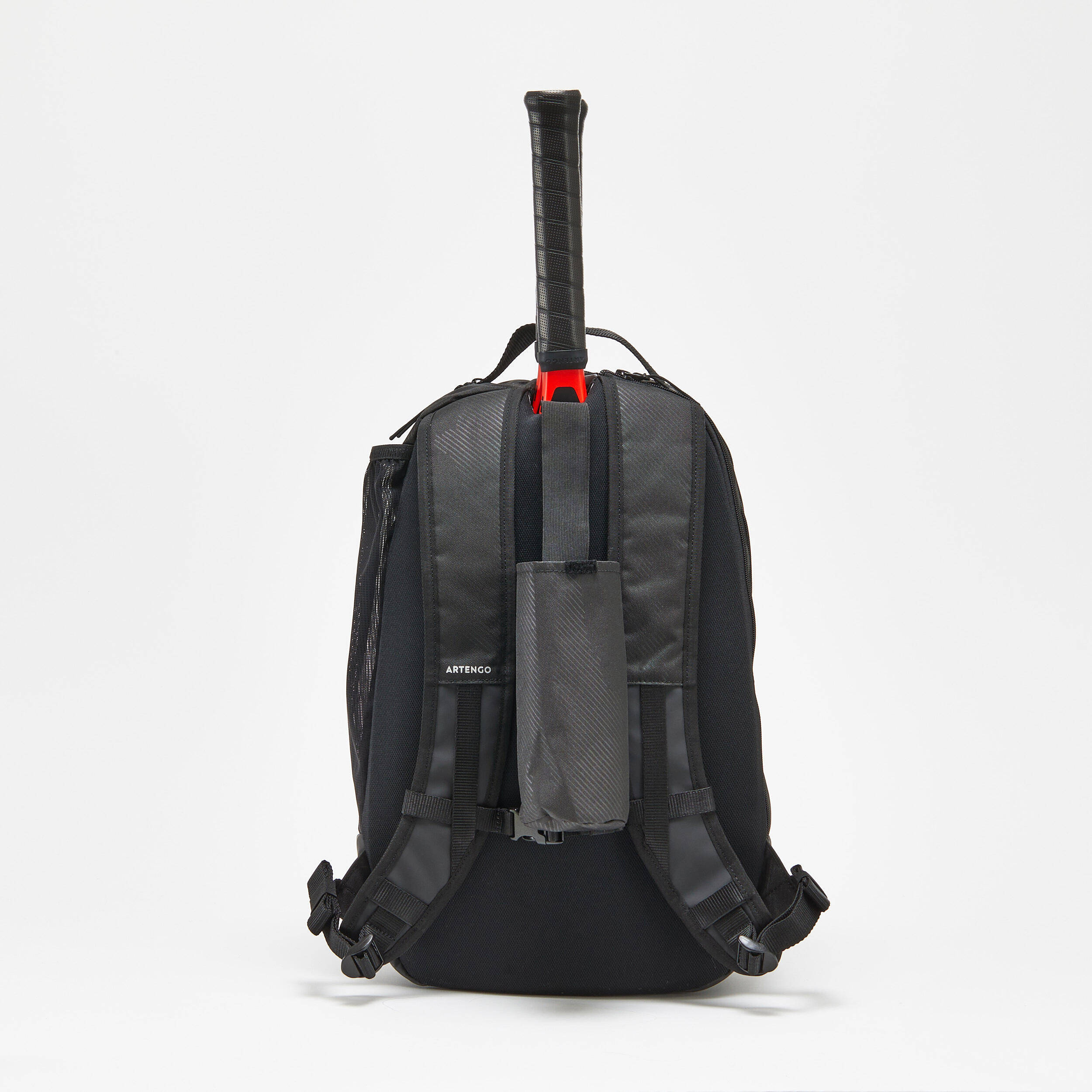 24 L Tennis Backpack M Team - Black/Grey -  2
