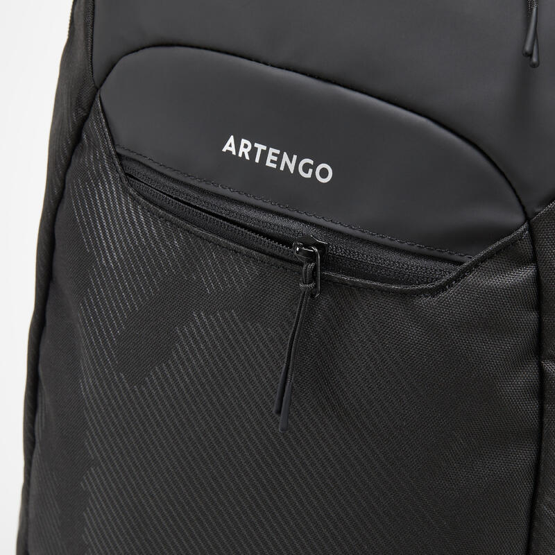Tennis Rucksack 24L - M Team schwarz/grau 