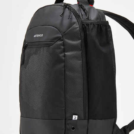 24 L Tennis Backpack M Team - Black/Grey