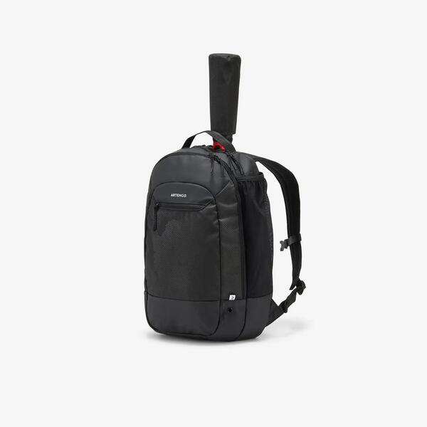 Black and grey tennis backpack