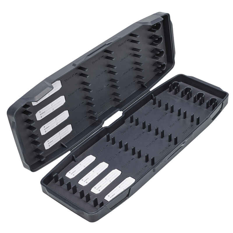 Storage box for feeder and method feeder leaders DD FBox 100