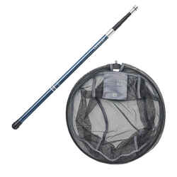 TELESCOPIC HANDLE + LANDING NET HEAD FOR LEARNING TO FISH FOR WHITEFISH