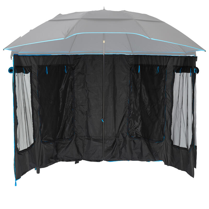 Şemsiye İçin Yan Tente - Balıkçılık - 2.3 m - Siyah - Awn 500