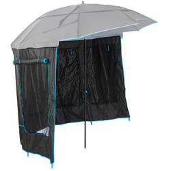 CAPERLAN Şemsiye İçin Yan Tente - Balıkçılık - 2.3 m - Siyah - Awn 500