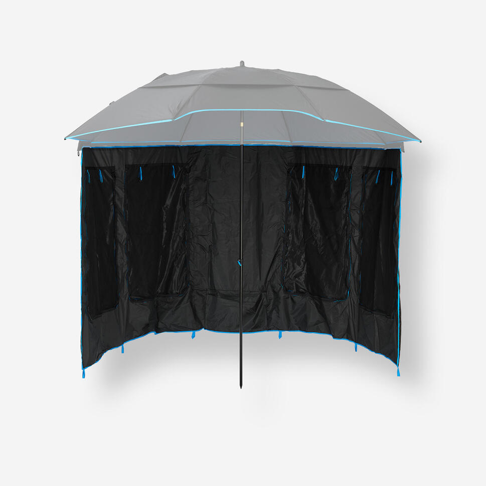 Grand Parapluie De Golf Aceiken Double Auvent Ventilé - Rouge Et Noir - Auto Open