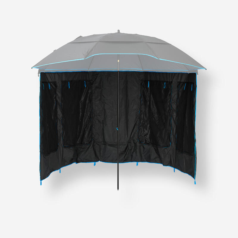Şemsiye İçin Yan Tente - Balıkçılık - 2.3 m - Siyah - Awn 500