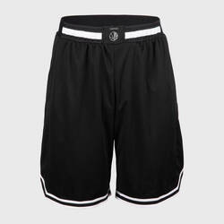 Men's/Women's Basketball Reversible Shorts SH500R - Black/Red