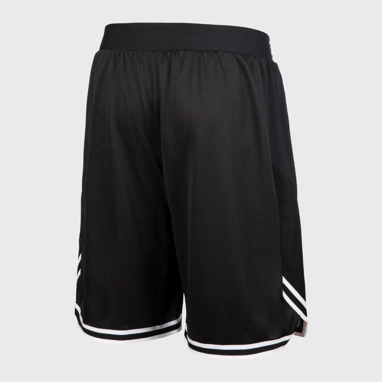 Celana Pendek Bolak-Balik Basket Pria/Wanita SH500R - Hitam/Merah