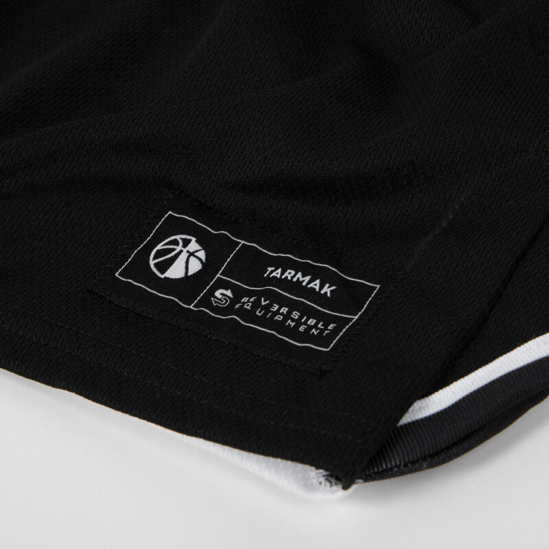 Maiou Reversibil Baschet T500R Negru-Alb Copii 