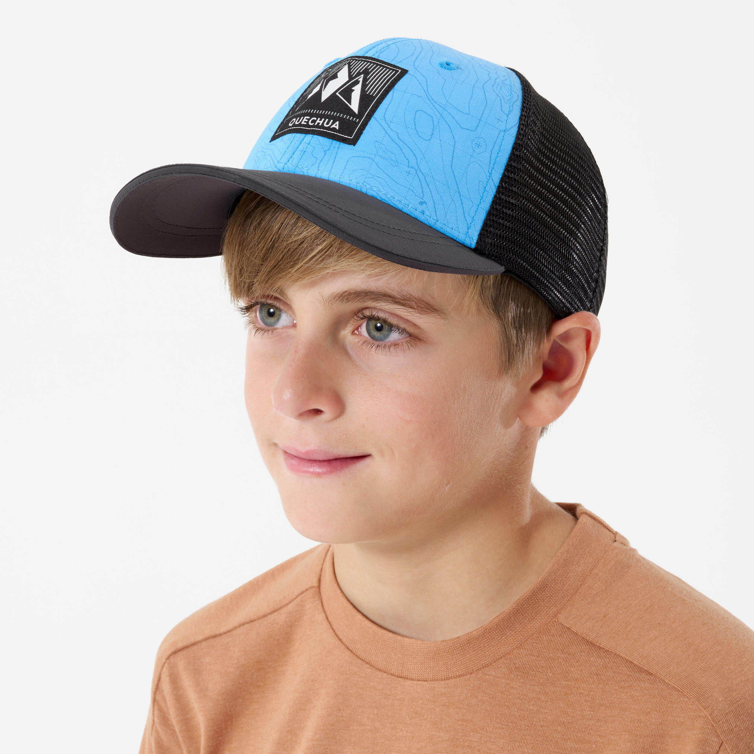 Kids’ Trucker Cap MH100 Blue 4/8