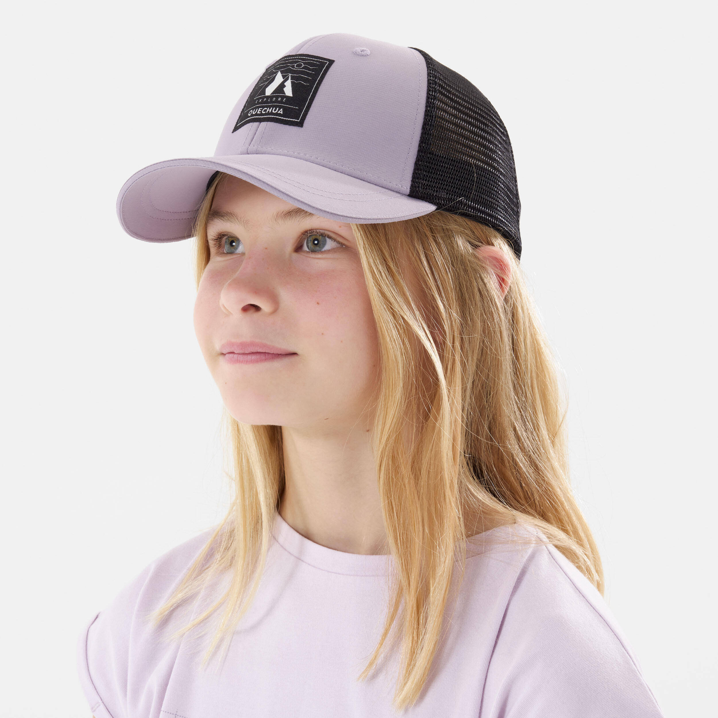Kids’ trucker cap, MH100 - Purple -  4