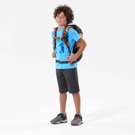 Children's Hiking T-Shirt - MH100 Age 7-15 - Blue