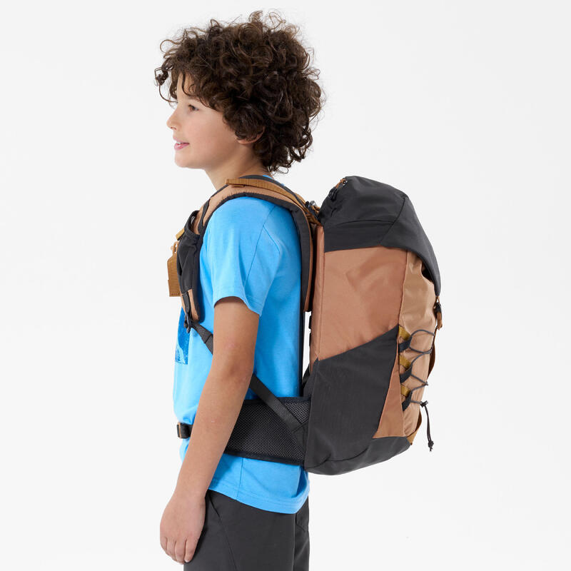 Sac à dos de randonnée enfant 7-15 ans 18L - MH500 marron