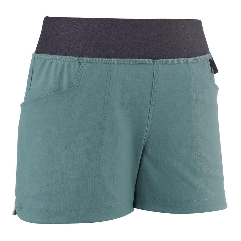 Wandelshort voor kinderen van 7 tot 15 jaar MH500 grijs