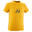 T-Shirt de randonnée - MH100 jaune - enfant 7-15 ans