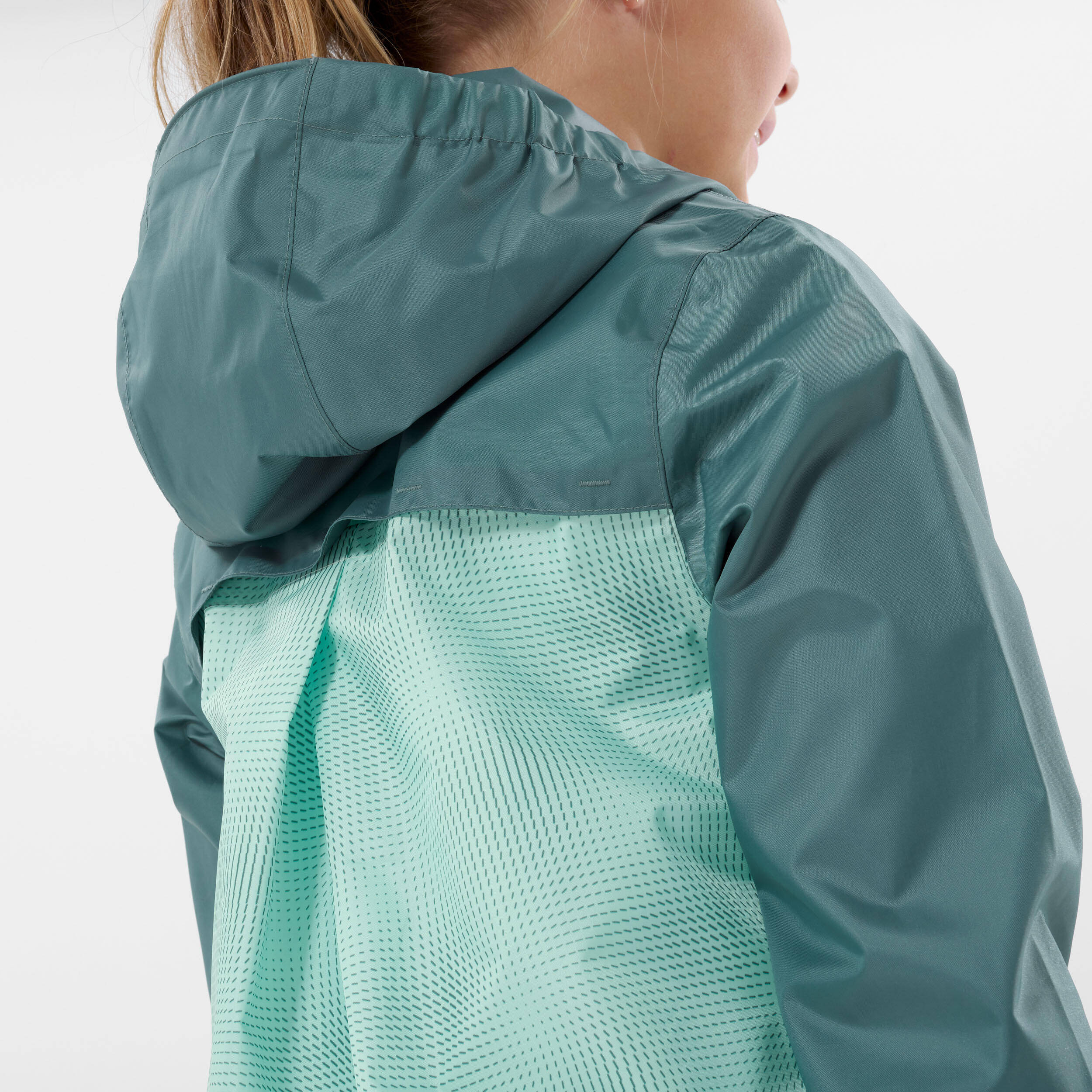 Waterproof Hiking Jacket - MH100 Zip - Child 7-15 years -  5