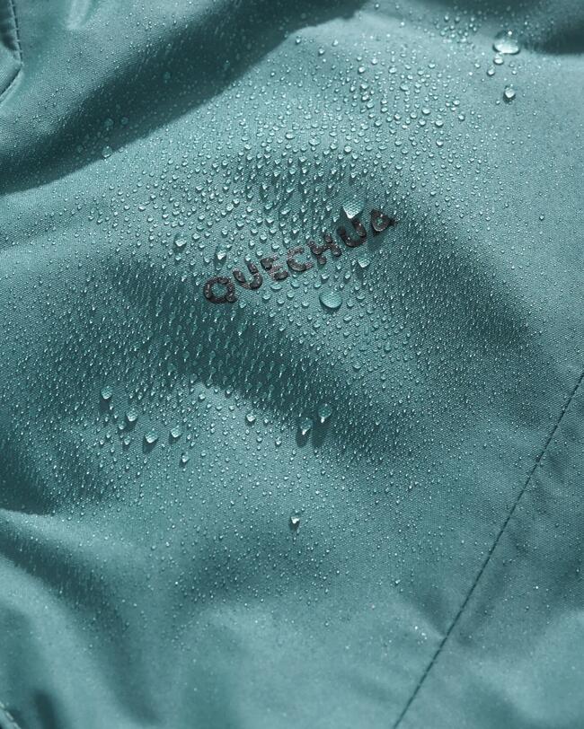 Regenjas voor kinderen MH500 7-15 jaar - groen