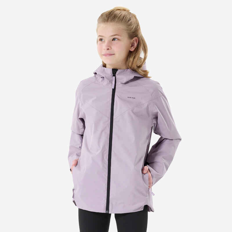 Kids’ Waterproof Hiking Jacket - MH500 - Age 7-15 years